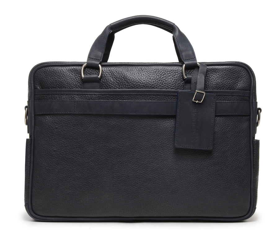 The Barton By Korchmar - Full Grain Leather Laptop Briefcase