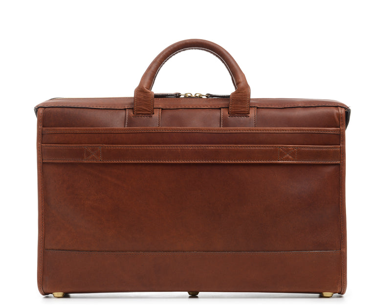 The Sawyer By Korchmar - Handcrafted Full Grain Leather Briefcase